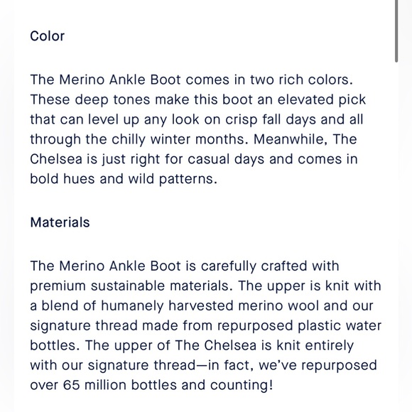 Rothy’s The merino wool ankle boot in brown women’s size 10 Like new - Picture 14 of 17